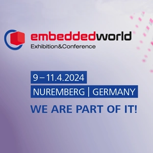 Embedded World 2024 Exhibition and Conference in Nuremberg, Germany April 9–11.