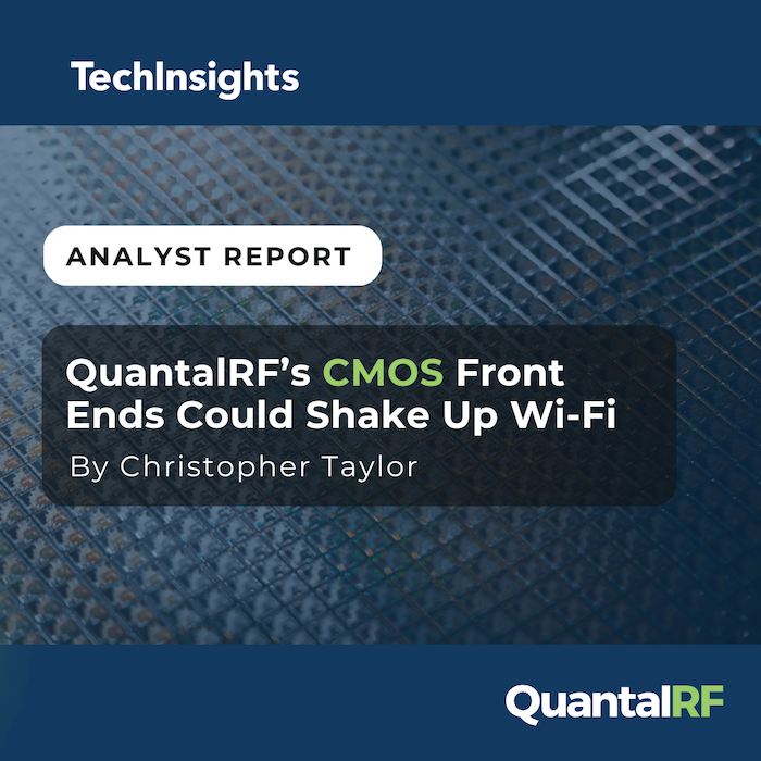 TechInsights Analyst Report on QuantalRF